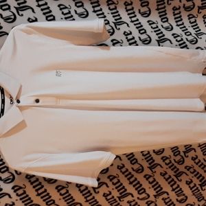 DKNY Polo Shirt, White, Medium